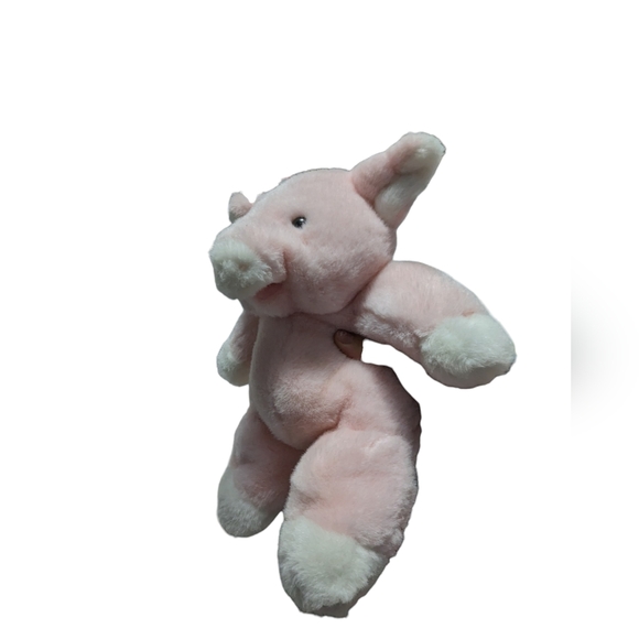 Pink cuddly piggy plush - Picture 2 of 5